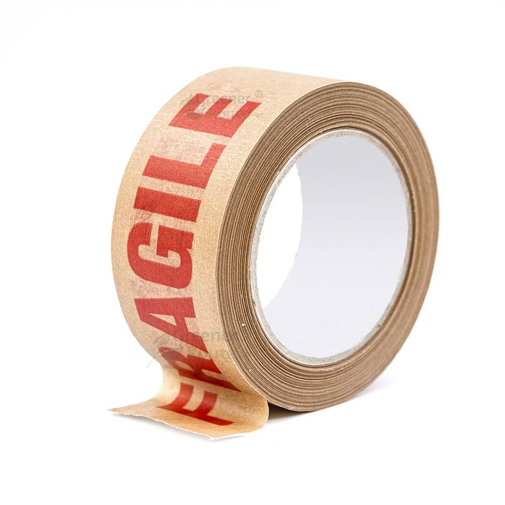 Fragile Printed Paper Tape Strong 48mm X50M