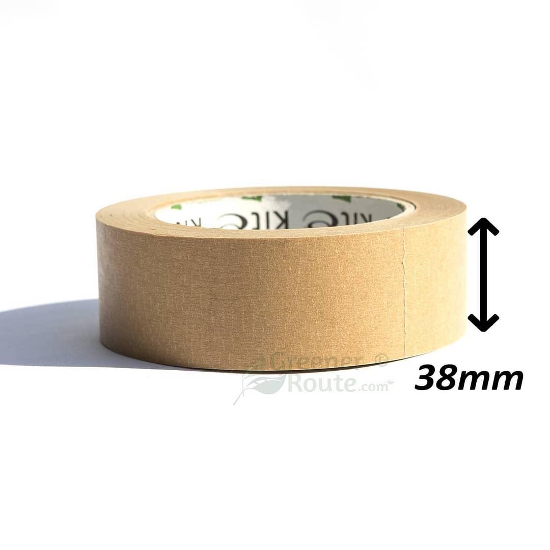 Brown Kraft Paper Tape Eco Friendly Recyclable, Biodegradable, Packaging  Tape