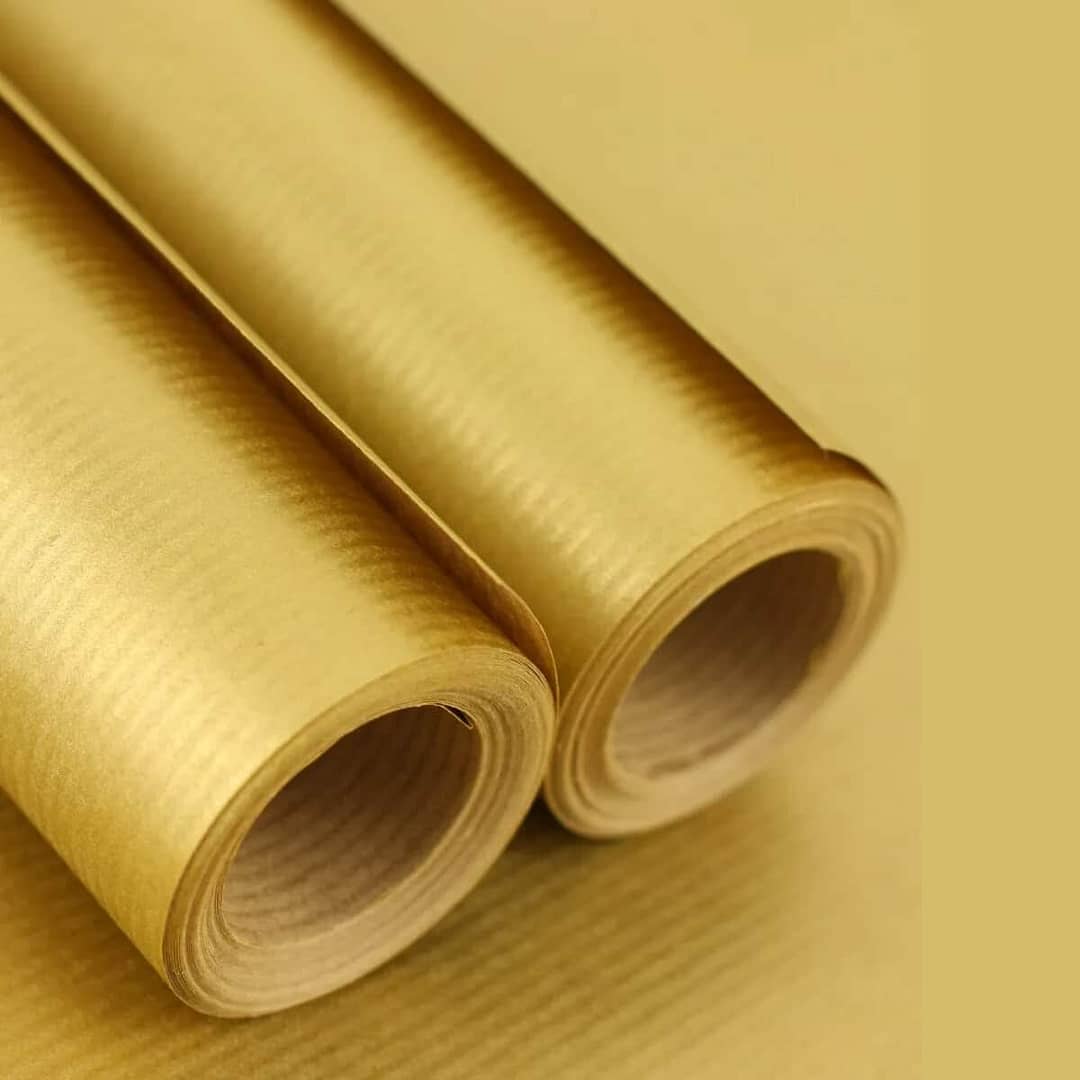 Gold kraft paper deals roll