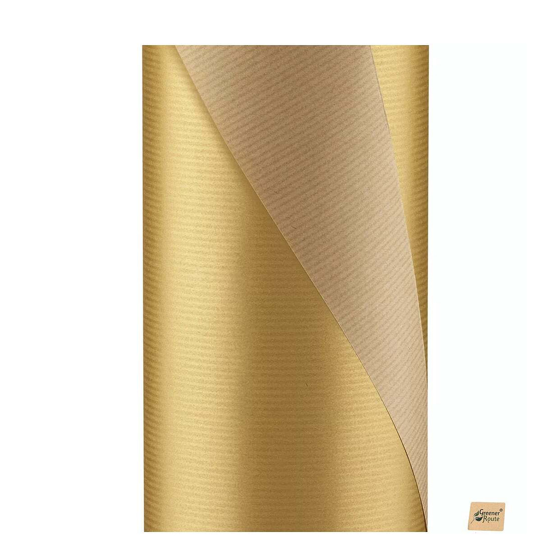 Luxurious GOLD Wrapping Paper Roll 500mm X 120 Metres