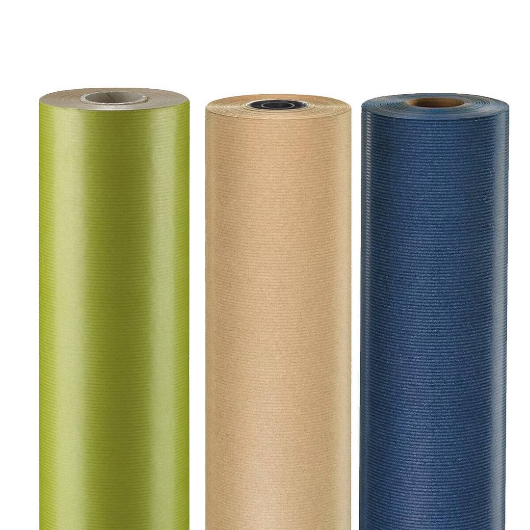 Kraft Brown Wrapping Paper Roll 18 x 1,200 (100 ft) 100% Recyclable Craft  Const 