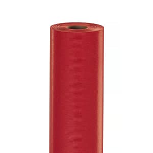 Wrapping Paper Counter Roll Solid Kraft Red (50cmx50m)
