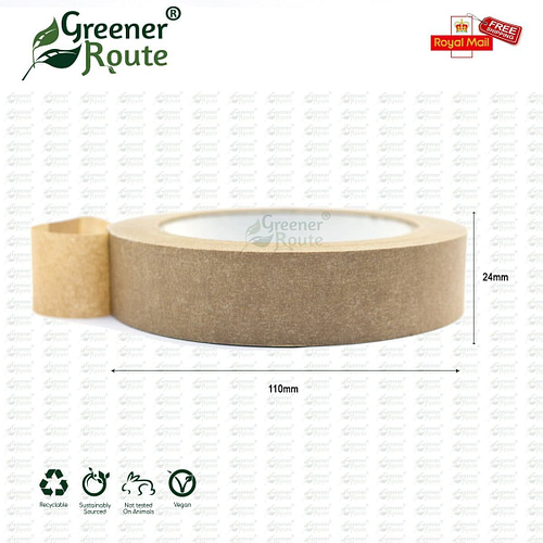 Standard paper tape 24mm natural rubber adhesive dimension a