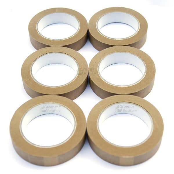 6X Standard paper tape 24mm natural rubber adhesivel