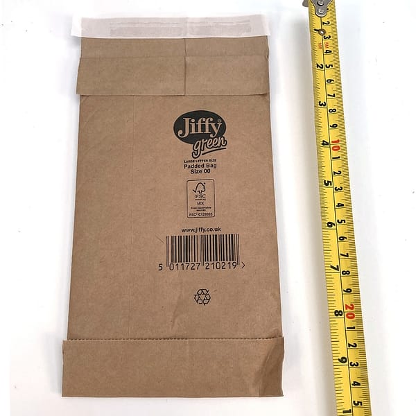 Jiffy Green Padded Bag Size 00