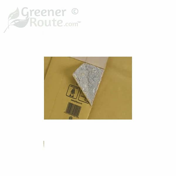 Jiffy Green Padded bag inside material