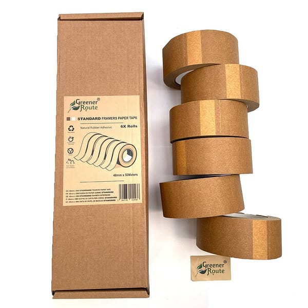 Paper tapes natural rubber