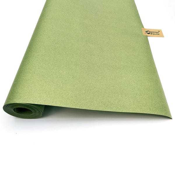 750x25m GREEN imitation Kraft Paper Roll 1500x1500 006