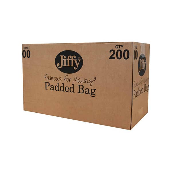200x Jiffy Green Padded Bag Size 00