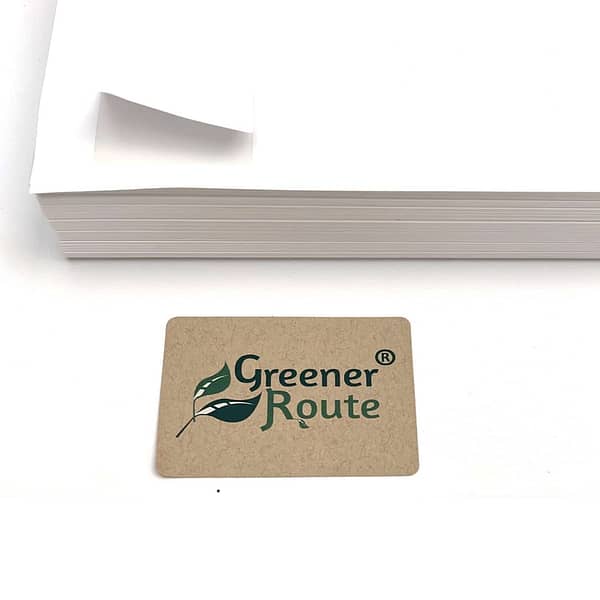 21 per sheet Labels stickers FSC certified by Greener Route 1500x1500 001