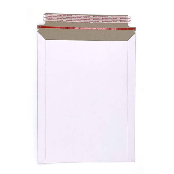 White Rigid Mailers A4