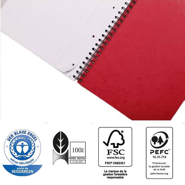 notemaker greenerroute a4 a5 a6 120 page with credentials open